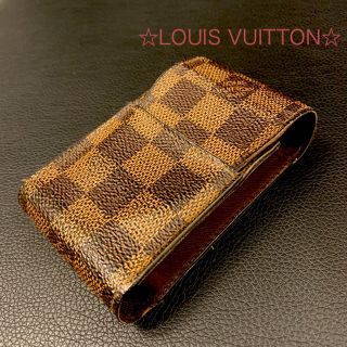 ルイヴィトン(LOUIS VUITTON)のLOUIS VUITTON☆ダミエ たばこケース(タバコグッズ)