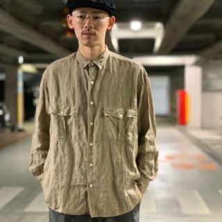 ポーター(PORTER)のPorter ClassicROLL UP LINEN SHIRT(シャツ)