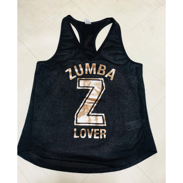 Zumba(ズンバ)のZUMBAタンクトップSサイズ レディースのトップス(タンクトップ)の商品写真