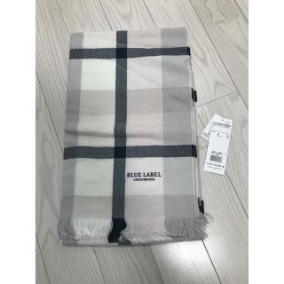 バーバリーブルーレーベル(BURBERRY BLUE LABEL)の新品　ブルー　レーベル　クレストブリッジ　マフラー(マフラー/ショール)