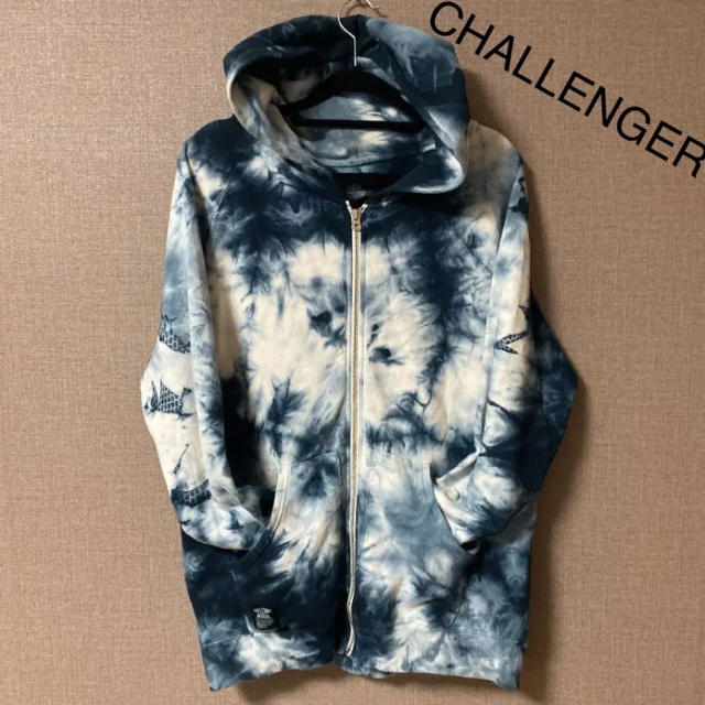 CHALLENGER 23AW FLAMES FOODIE BLUE sizeL