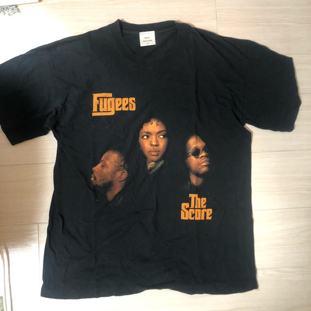 Tシャツ/カットソー(半袖/袖なし)Vintage fugees the score Tシャツ　サイズL