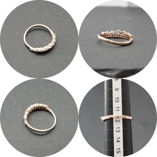 重ね付け✨ジルコニア✨指輪💖一点のみ🌈アレルギー対応✨エレガント✨オシャレ レディースのアクセサリー(リング(指輪))の商品写真
