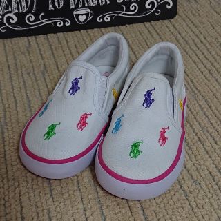 ポロラルフローレン(POLO RALPH LAUREN)の
新品未使用 ポロ ラルフローレン 14cm 「バル ハーバー リピート」(スニーカー)