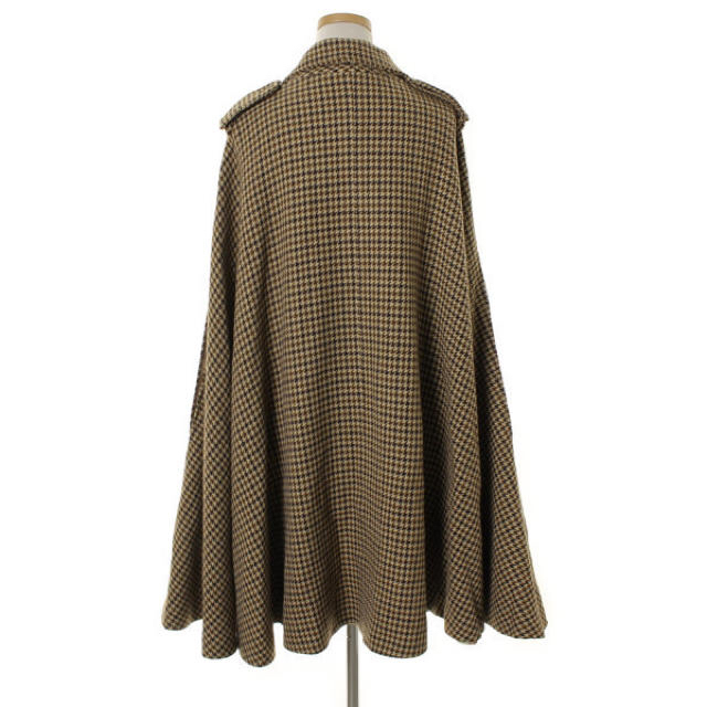 RED VALENTINO 総柄ウールポンチョコート - ポンチョ