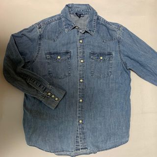 ギャップ(GAP)のGAP  デニムシャツ　140(ブラウス)