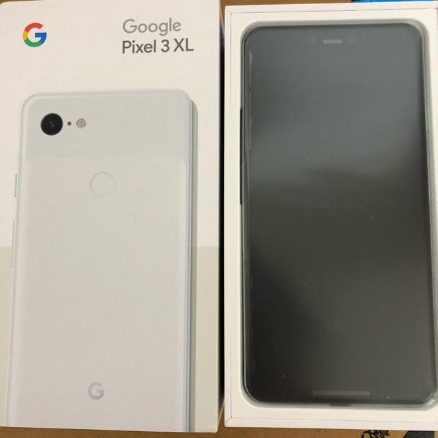 未使用品 Google Pixel3 XL 128GB simフリー white