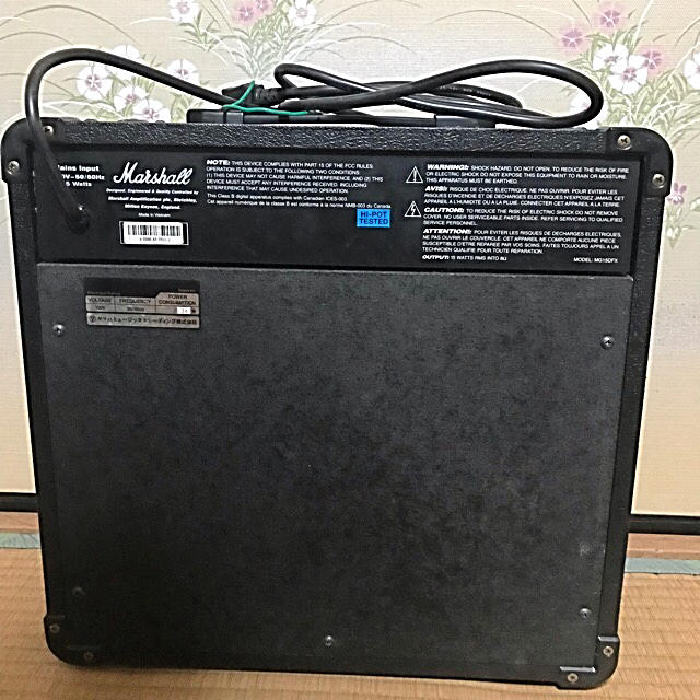 Marshallアンプ  MG15DFX