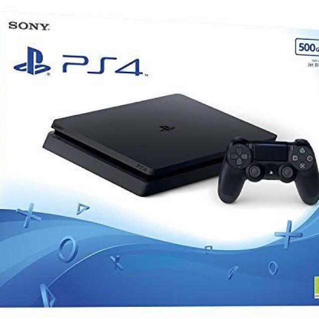 PlayStation®4 ジェット・ブラック 500GB ※保護フィルム付き！