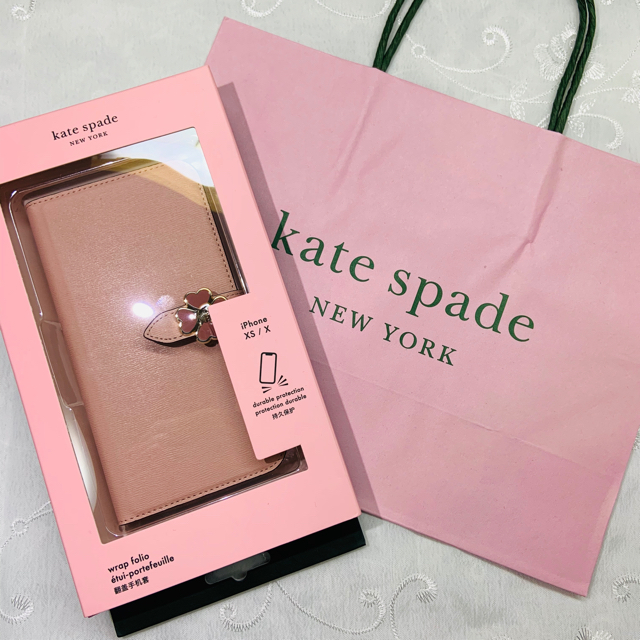 ケイトスペード iPhoneケース X/XS KATE SPADE ピンク