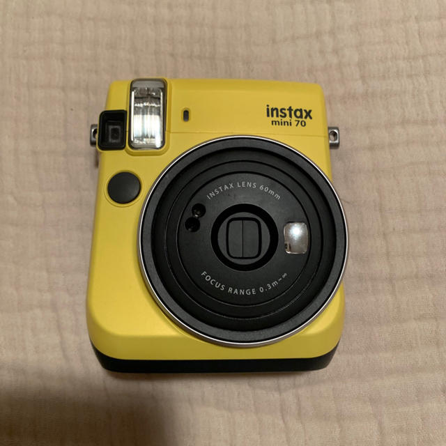 FUJIFILM インスタントカメラチェキinstax mini70 BLACK