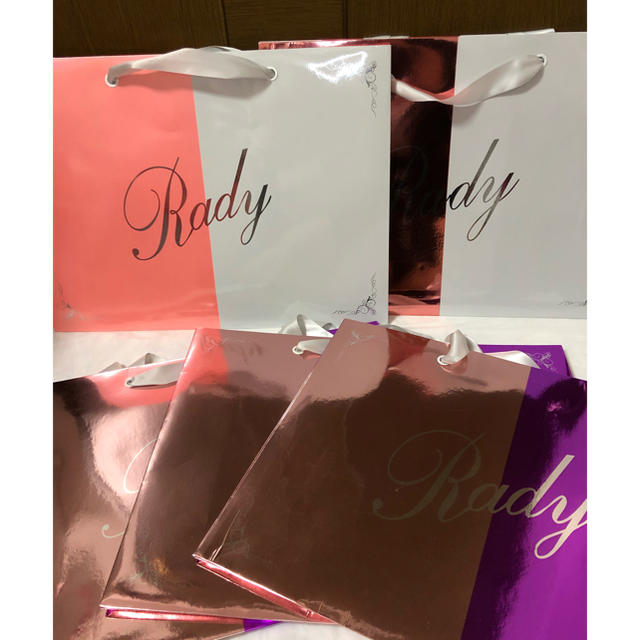 Rady(レディー)の💖Radyレディ💖ショッパー新品&美品　大18点　袋2点 レディースのバッグ(ショップ袋)の商品写真