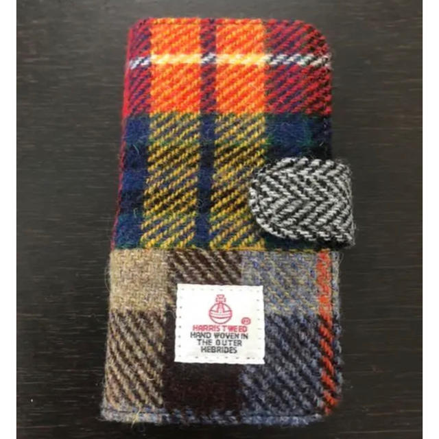 Harris Tweed(ハリスツイード)のハリスツイード スマホケース 新品未使用 スマホ/家電/カメラのスマホアクセサリー(iPhoneケース)の商品写真