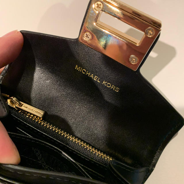 MICHAEL KORS  MANHATTAN スモール フラップウォレット美品 2