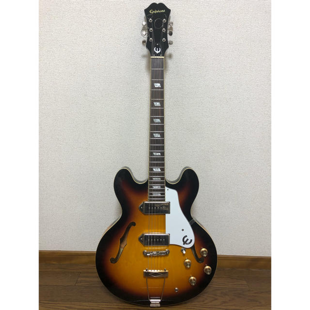 Epiphone(エピフォン)のエレキギター  エピフォン　カジノＳＶ 楽器のギター(エレキギター)の商品写真