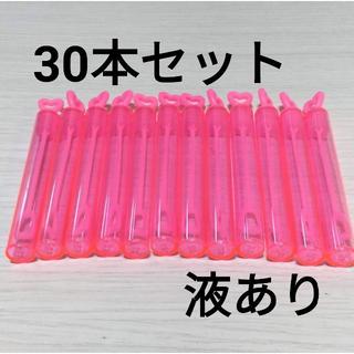 シャボン玉ケース ハート ピンク 30本セット※液あり (その他)