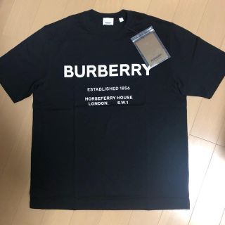 バーバリー(BURBERRY)の新品 Burberry Logo Print Cotton T-shirt M(Tシャツ/カットソー(半袖/袖なし))