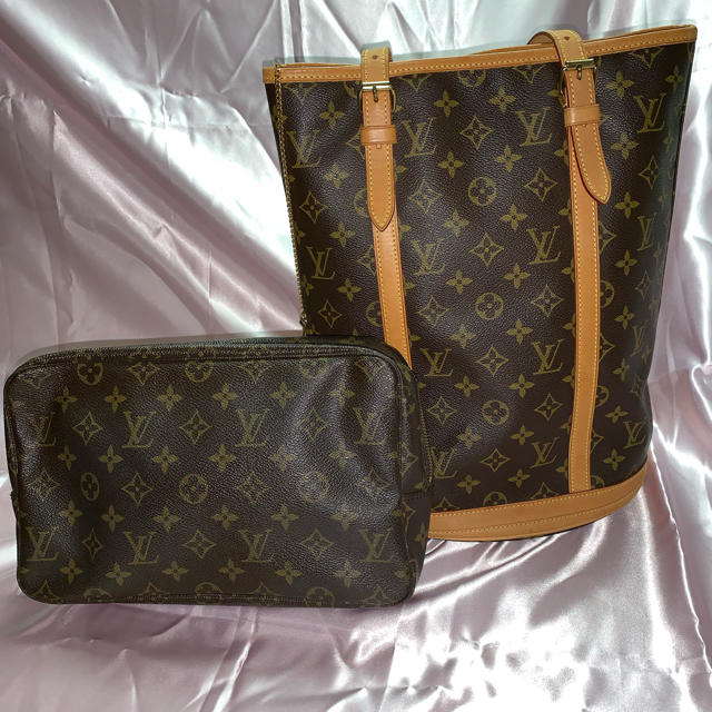 LOUIS VUITTON(ルイヴィトン)のルイヴィトン バッグ モノグラム バケツ ポーチ(セカンドバッグ) レディースのバッグ(トートバッグ)の商品写真