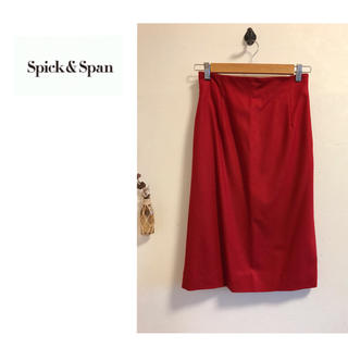 スピックアンドスパン(Spick & Span)のスピックアンドスパン/woolペンシルスカート (ひざ丈スカート)