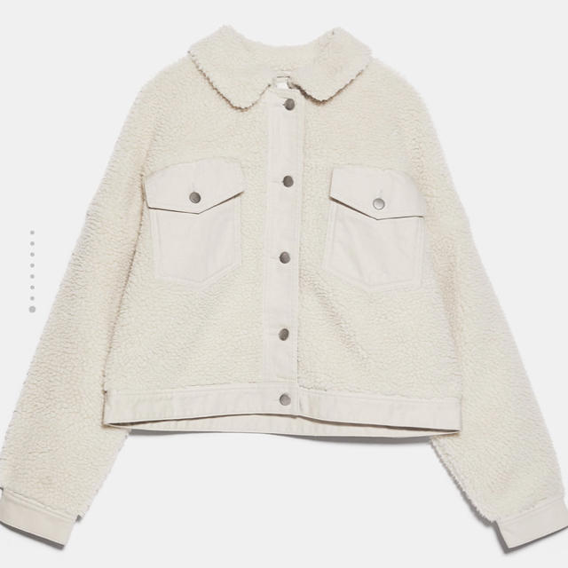 ZARA  ボアジャケット