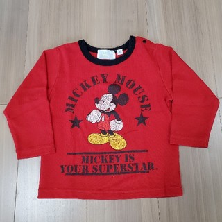 ディズニー(Disney)の95ｾﾝﾁ　ちょっと薄めのﾄﾚｰﾅｰ(Tシャツ/カットソー)