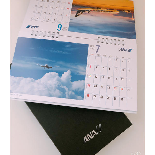 ANA(全日本空輸)(エーエヌエー(ゼンニッポンクウユ))のANA スーパーフライヤーズ  手帳 カレンダー  2020 メンズのファッション小物(手帳)の商品写真