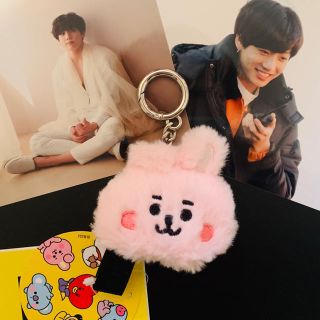 ボウダンショウネンダン(防弾少年団(BTS))のbt21 cooky baby ベイビー ファー キーリング  顔(アイドルグッズ)