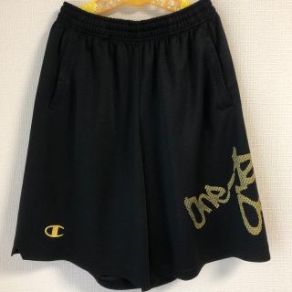 チャンピオン(Champion)のチャンピオン バスパン 黒✕ゴールド 160 バスケ(バスケットボール)