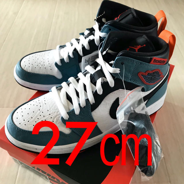 27cm NIKE AIR JORDAN 1 MID FEARLESSフェアレス