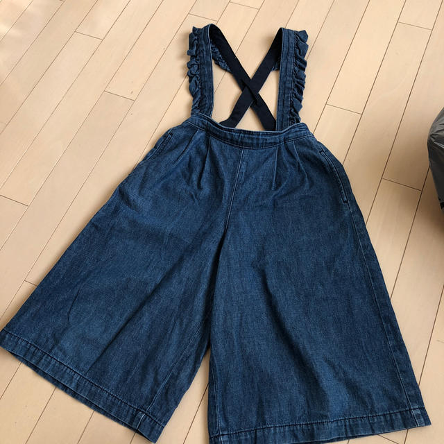 GU(ジーユー)のＧＵ女児ガウチョパンツ☆130センチ☆ キッズ/ベビー/マタニティのキッズ服女の子用(90cm~)(パンツ/スパッツ)の商品写真