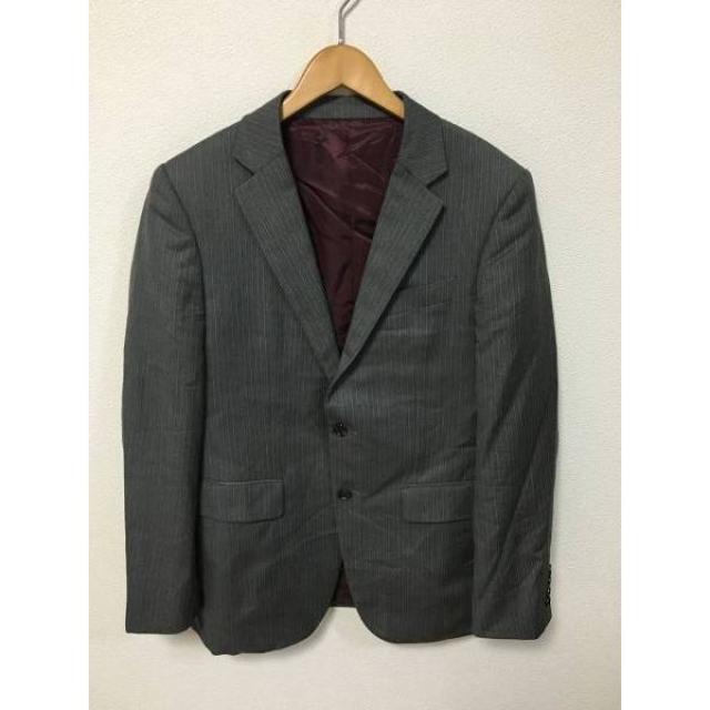 TAKEO KIKUCHI - タケオキクチ ジャケット グレー ストライプ F731の通販 by パオ’s SHOP|タケオキクチならラクマ