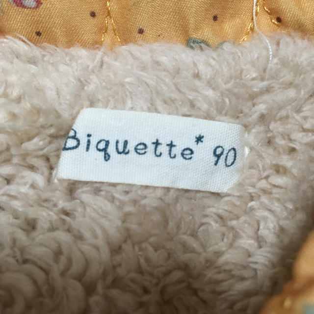 Biquette(ビケット)の【しげぴい様専用】ビケット モコモコアウター 90 キッズ/ベビー/マタニティのキッズ服女の子用(90cm~)(ジャケット/上着)の商品写真