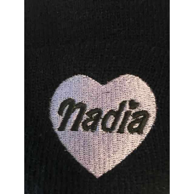 NADIA(ナディア)のnadia ニット帽 ニットキャップ レディースの帽子(ニット帽/ビーニー)の商品写真