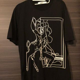 ジバンシィ(GIVENCHY)の【美品】ジバンシー　バンビ　Tシャツ  黒(Tシャツ/カットソー(半袖/袖なし))