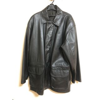 マルタンマルジェラ(Maison Martin Margiela)の90s レザージャケット 古着 (レザージャケット)