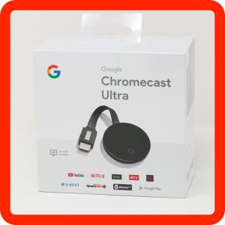 クローム(CHROME)の新品★Chromecast ultra 4K対応 Google クロームキャスト(その他)