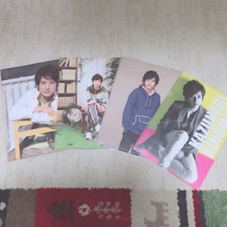 アラシ(嵐)の【嵐】二宮和也　クリアファイルセット(アイドルグッズ)