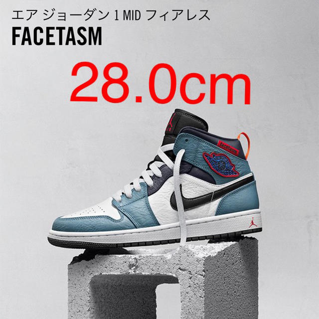 スニーカーNike Air Jordan 1 Mid Fearless Facetasm