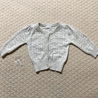 キャラメルベビー&チャイルド(Caramel baby&child )のJamie kay カーディガンsize3〜6M(カーディガン/ボレロ)