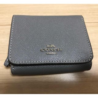 コーチ(COACH)の新品 coach コーチ ミニ財布 三つ折り (財布)