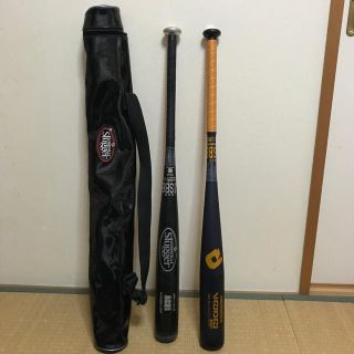 ルイスビルスラッガー(Louisville Slugger)の軟式金属バット　2本セット(バット)