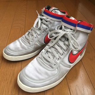 ナイキ(NIKE)のナイキ バンダル シュプリーム 銀 シルバー Nike 28(スニーカー)