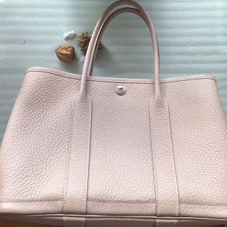 エルメス(Hermes)のHermès エルメス   ガーデンパーティー tpm グリトゥル　美品　箱なし(ハンドバッグ)