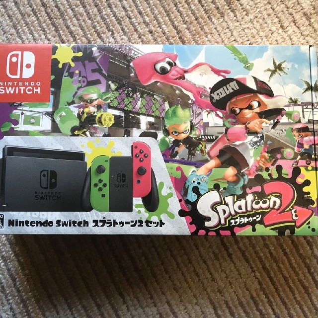 新品未開封　任天堂スイッチ　スプラトゥーン2セット　コントローラー