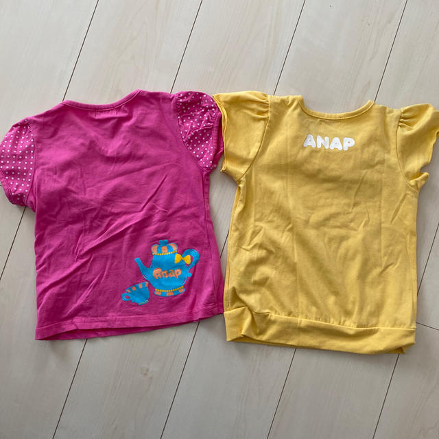 ANAP Kids(アナップキッズ)のANAP kids Tシャツセット　100cm キッズ/ベビー/マタニティのキッズ服男の子用(90cm~)(Tシャツ/カットソー)の商品写真