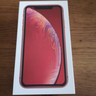 アイフォーン(iPhone)のiPhone　XR64GB RED(スマートフォン本体)