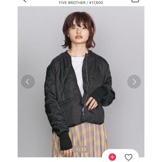 ビューティアンドユースユナイテッドアローズ(BEAUTY&YOUTH UNITED ARROWS)のFIVE BROTHER キルティングジャケット　専用(ブルゾン)