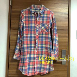 ビームス(BEAMS)の値下げ☆BEAMS HEART(ビームスハート)☆ロングシャツ(シャツ/ブラウス(長袖/七分))