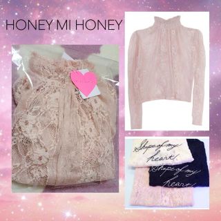 ハニーミーハニー(Honey mi Honey)のhoneymihoney♡レースブラウス(シャツ/ブラウス(長袖/七分))