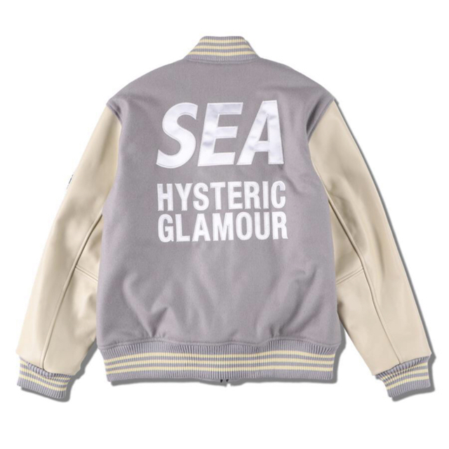 HYSTERIC GLAMOUR(ヒステリックグラマー)のWIND AND SEA HYSTERIC GLAMOUR コラボ　スタジャン メンズのジャケット/アウター(スタジャン)の商品写真